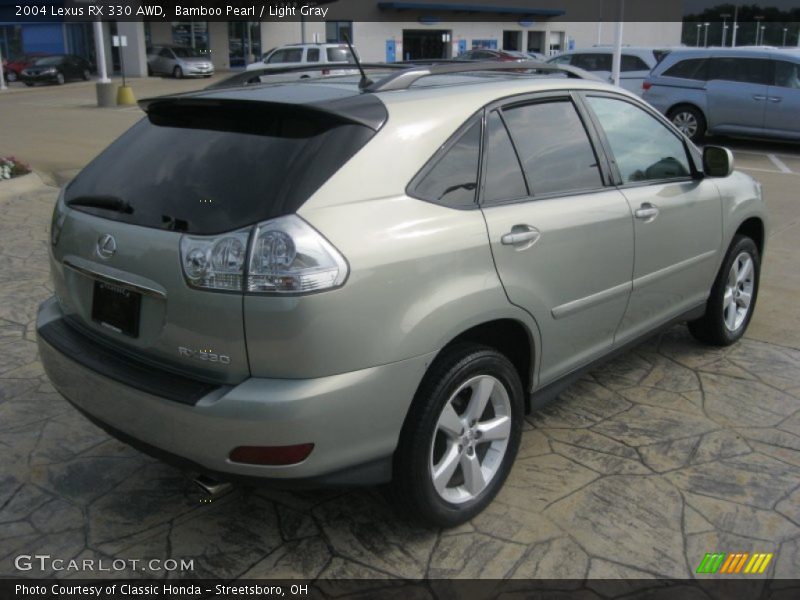 Bamboo Pearl / Light Gray 2004 Lexus RX 330 AWD