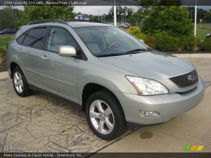 Bamboo Pearl / Light Gray 2004 Lexus RX 330 AWD