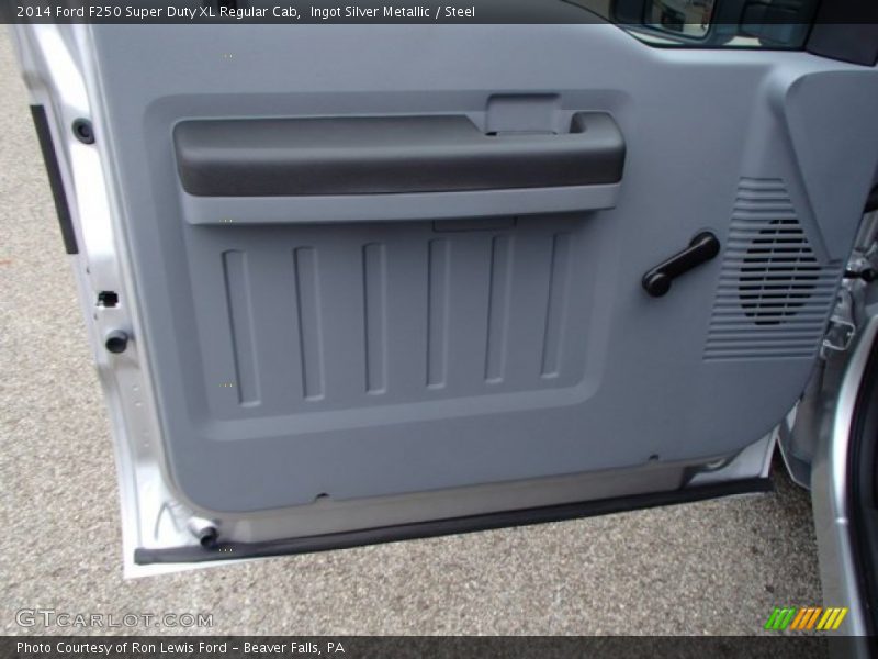 Ingot Silver Metallic / Steel 2014 Ford F250 Super Duty XL Regular Cab