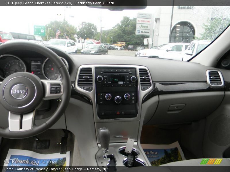 Blackberry Pearl / Black 2011 Jeep Grand Cherokee Laredo 4x4