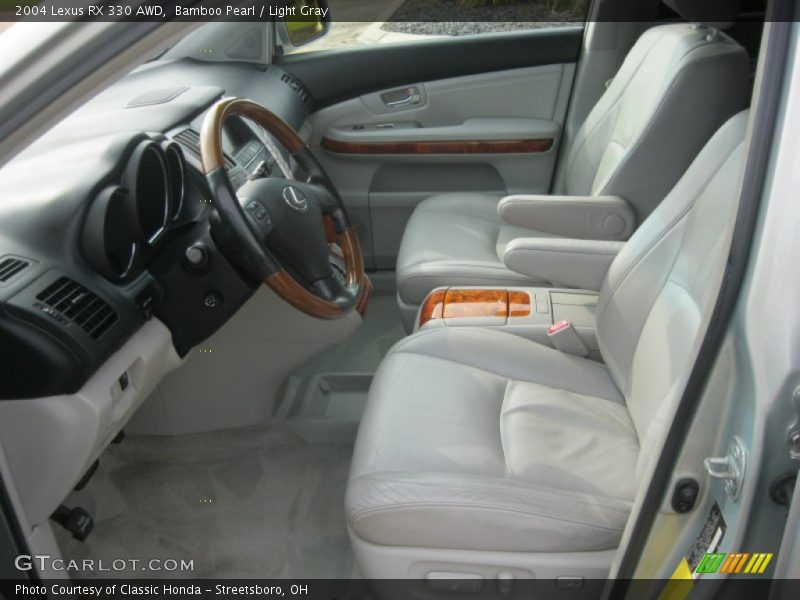 Bamboo Pearl / Light Gray 2004 Lexus RX 330 AWD
