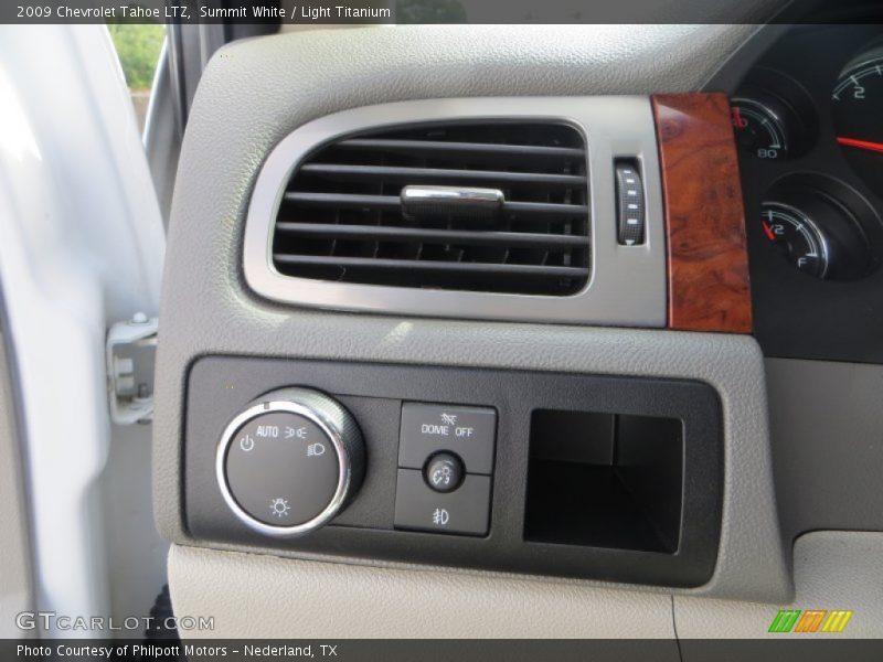 Summit White / Light Titanium 2009 Chevrolet Tahoe LTZ