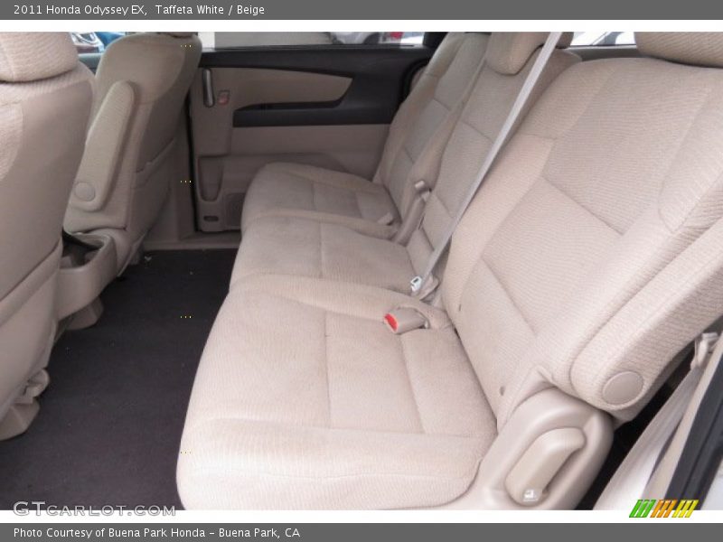 Taffeta White / Beige 2011 Honda Odyssey EX