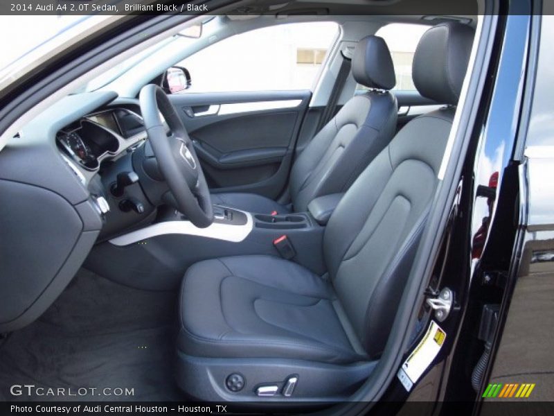  2014 A4 2.0T Sedan Black Interior