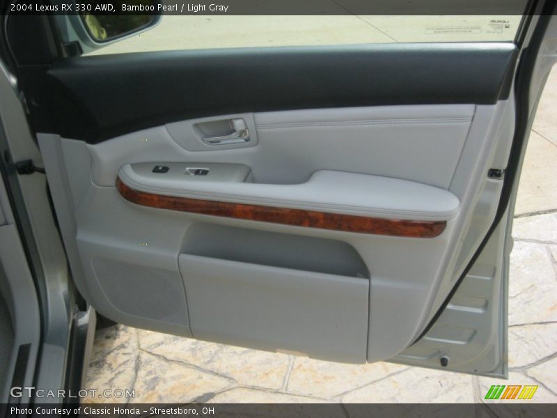 Bamboo Pearl / Light Gray 2004 Lexus RX 330 AWD