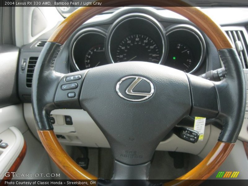 Bamboo Pearl / Light Gray 2004 Lexus RX 330 AWD