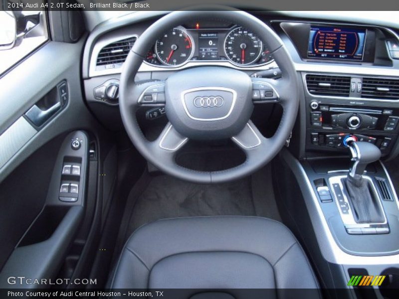 Black Interior - 2014 A4 2.0T Sedan 