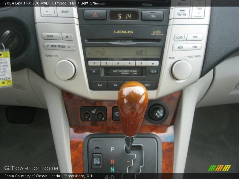 Bamboo Pearl / Light Gray 2004 Lexus RX 330 AWD