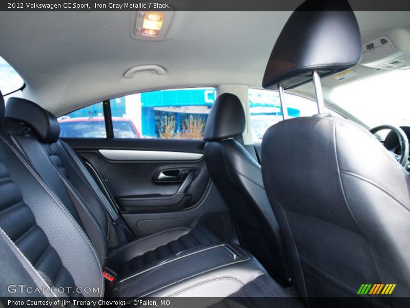 Iron Gray Metallic / Black 2012 Volkswagen CC Sport