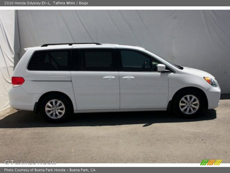 Taffeta White / Beige 2010 Honda Odyssey EX-L