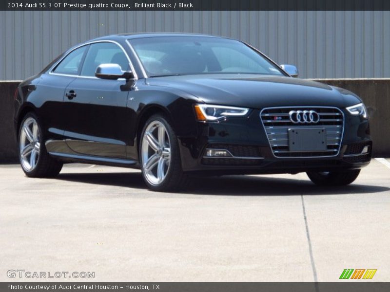 Brilliant Black / Black 2014 Audi S5 3.0T Prestige quattro Coupe