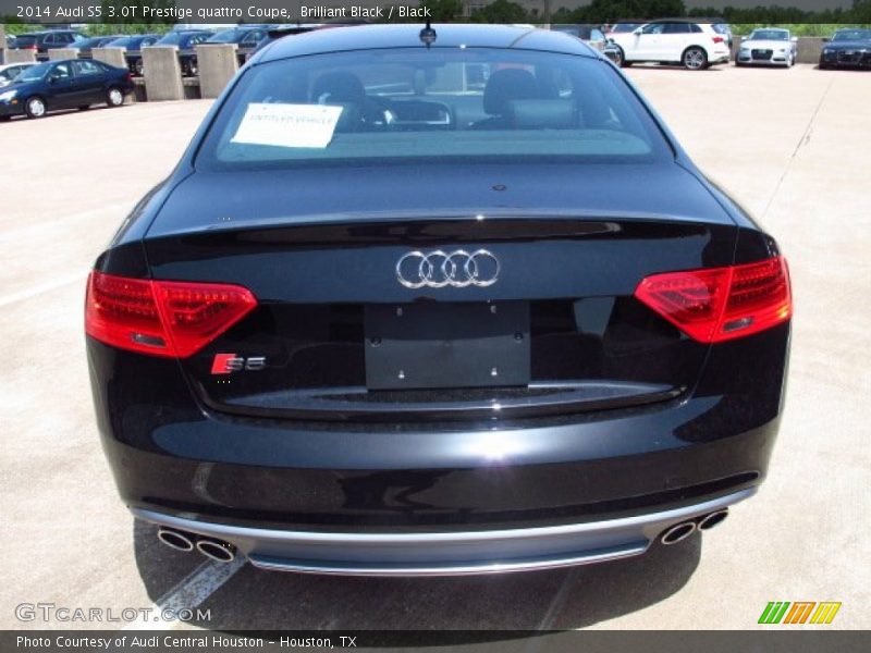 Brilliant Black / Black 2014 Audi S5 3.0T Prestige quattro Coupe