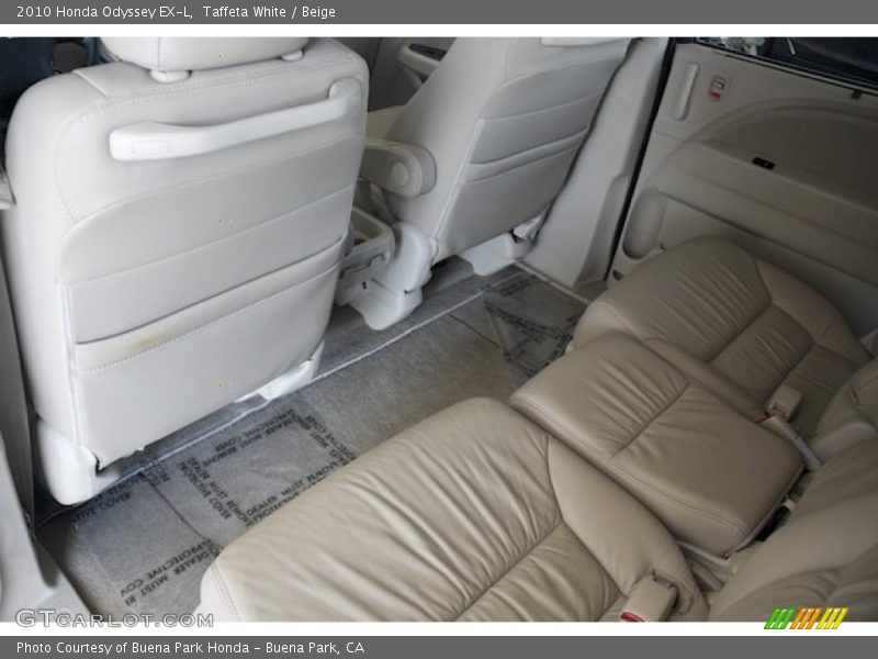 Taffeta White / Beige 2010 Honda Odyssey EX-L