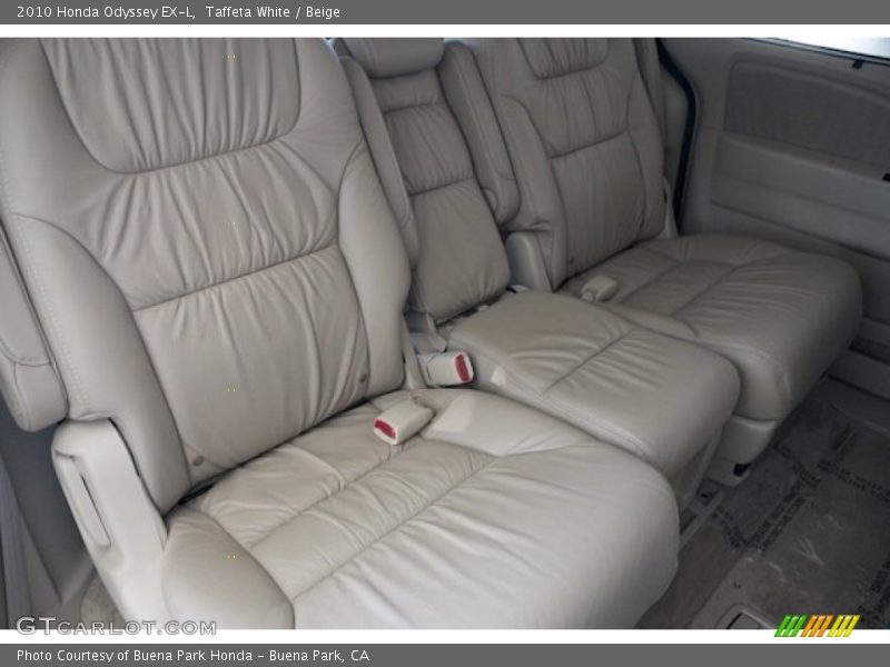 Taffeta White / Beige 2010 Honda Odyssey EX-L