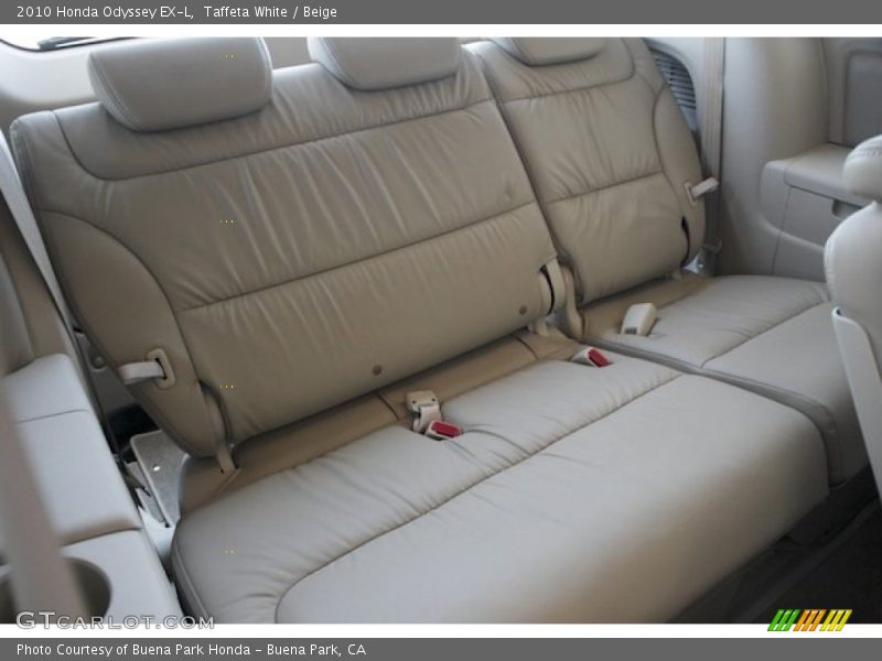 Taffeta White / Beige 2010 Honda Odyssey EX-L