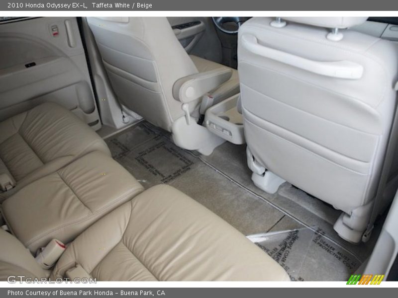 Taffeta White / Beige 2010 Honda Odyssey EX-L