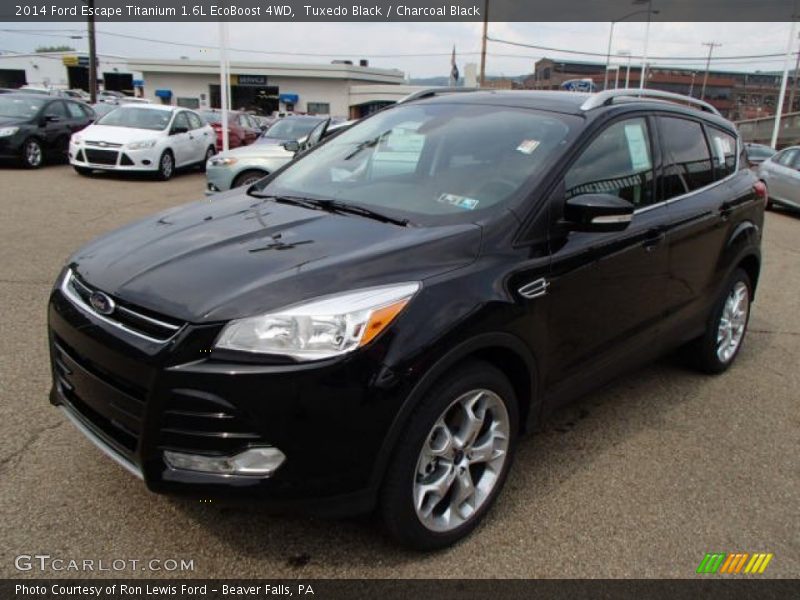 Tuxedo Black / Charcoal Black 2014 Ford Escape Titanium 1.6L EcoBoost 4WD
