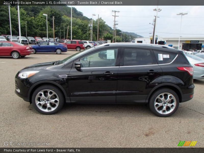 Tuxedo Black / Charcoal Black 2014 Ford Escape Titanium 1.6L EcoBoost 4WD