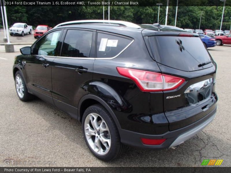 Tuxedo Black / Charcoal Black 2014 Ford Escape Titanium 1.6L EcoBoost 4WD