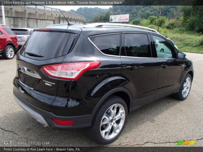 Tuxedo Black / Charcoal Black 2014 Ford Escape Titanium 1.6L EcoBoost 4WD