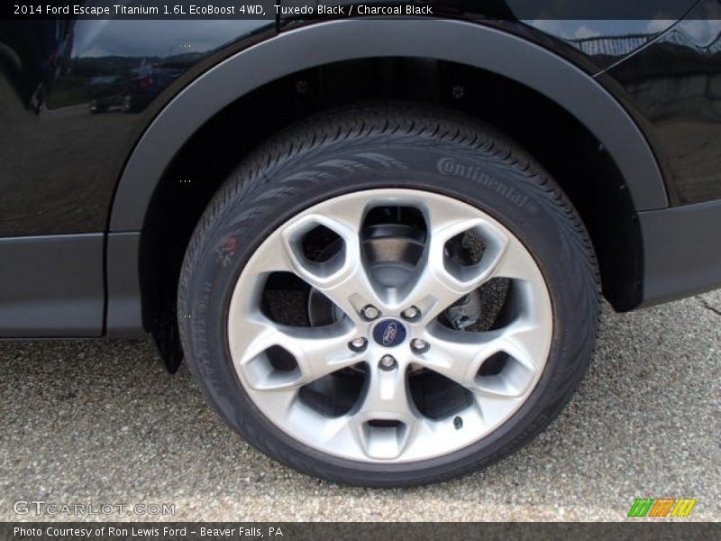  2014 Escape Titanium 1.6L EcoBoost 4WD Wheel