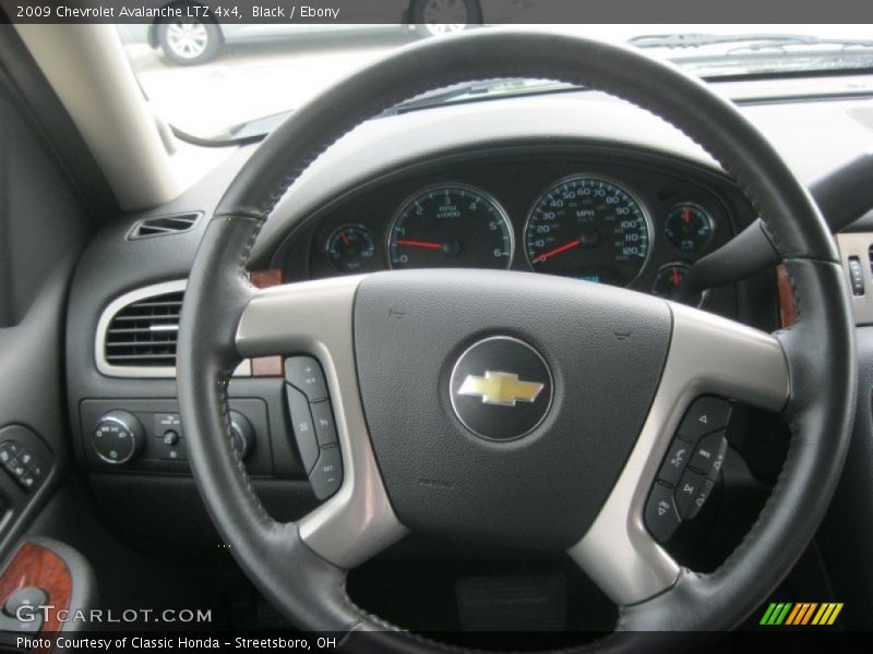 Black / Ebony 2009 Chevrolet Avalanche LTZ 4x4