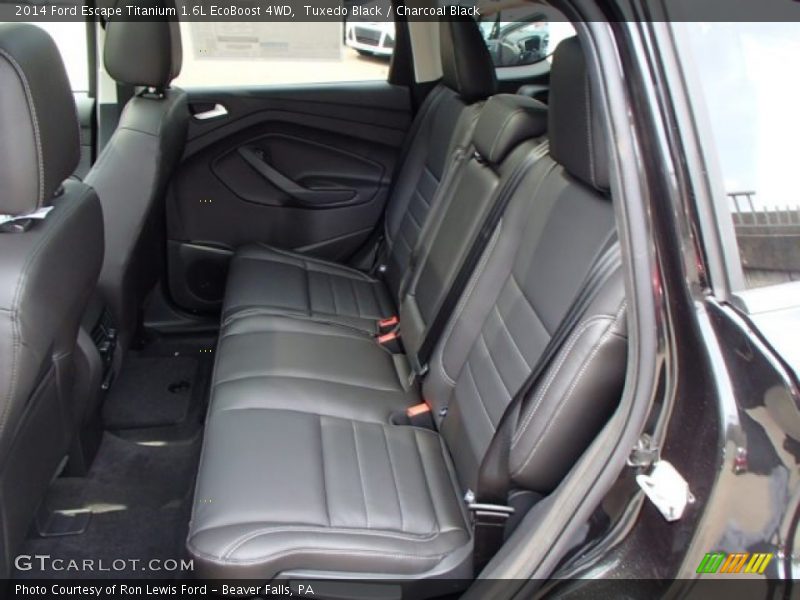 Rear Seat of 2014 Escape Titanium 1.6L EcoBoost 4WD