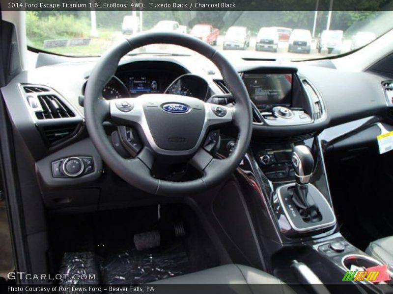 Tuxedo Black / Charcoal Black 2014 Ford Escape Titanium 1.6L EcoBoost 4WD