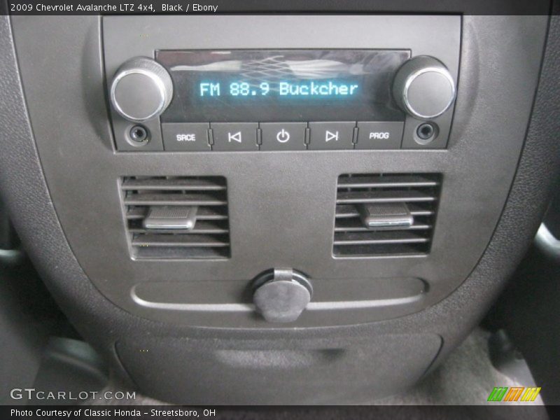 Black / Ebony 2009 Chevrolet Avalanche LTZ 4x4