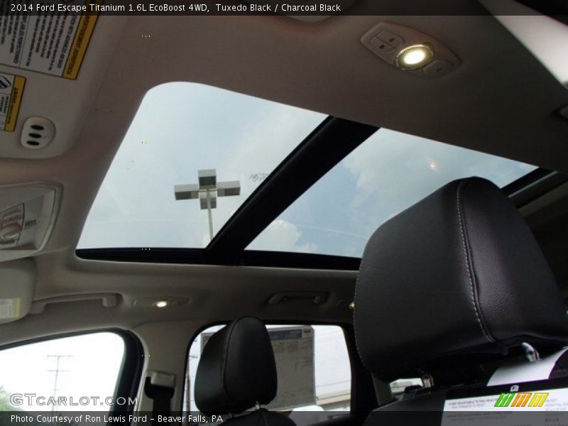 Tuxedo Black / Charcoal Black 2014 Ford Escape Titanium 1.6L EcoBoost 4WD