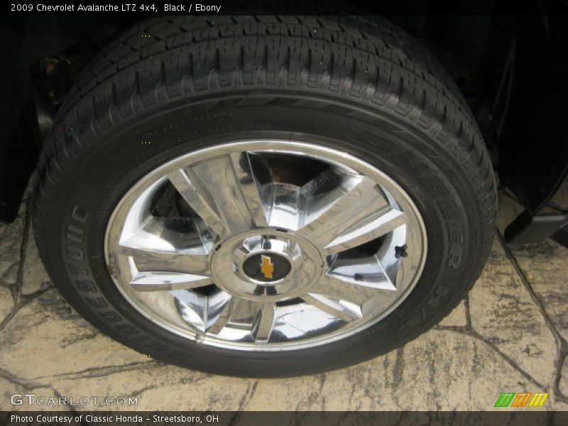 Black / Ebony 2009 Chevrolet Avalanche LTZ 4x4