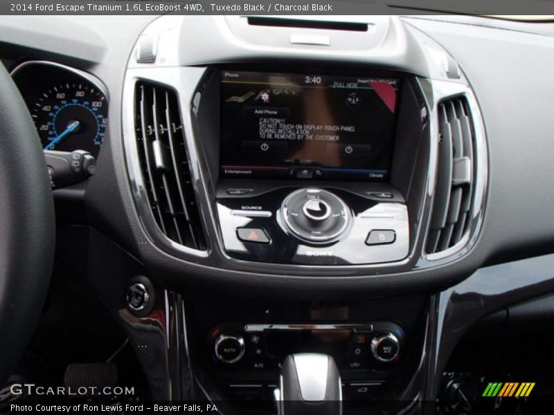 Tuxedo Black / Charcoal Black 2014 Ford Escape Titanium 1.6L EcoBoost 4WD