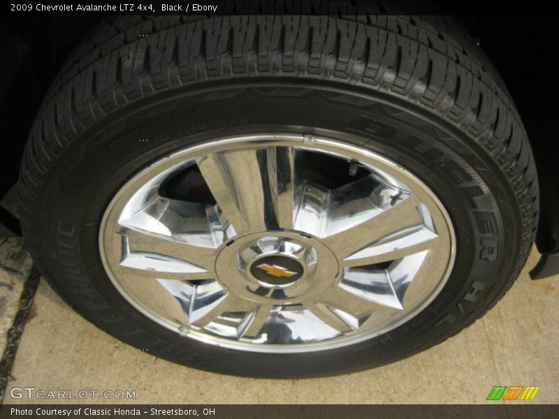 Black / Ebony 2009 Chevrolet Avalanche LTZ 4x4