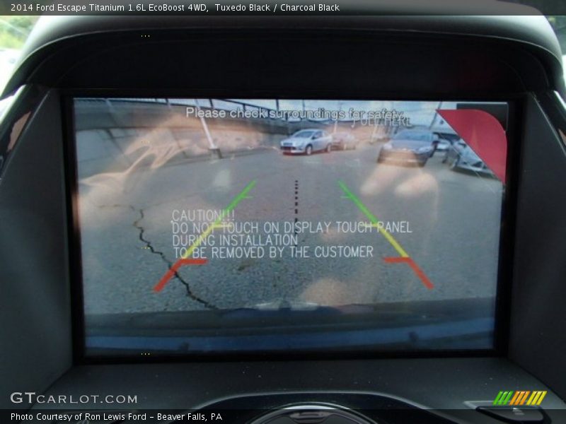 Tuxedo Black / Charcoal Black 2014 Ford Escape Titanium 1.6L EcoBoost 4WD