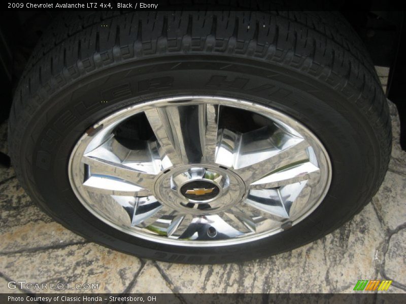 Black / Ebony 2009 Chevrolet Avalanche LTZ 4x4
