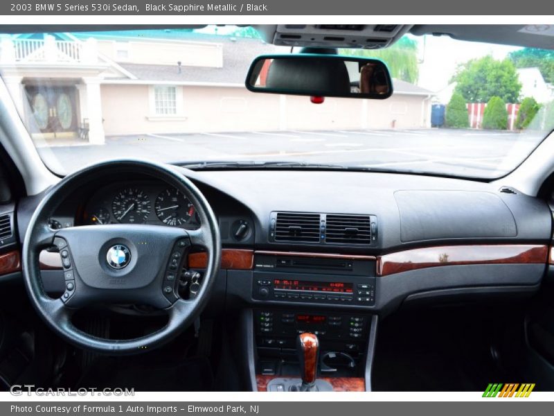 Black Sapphire Metallic / Black 2003 BMW 5 Series 530i Sedan