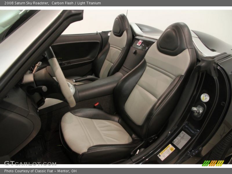 Front Seat of 2008 Sky Roadster