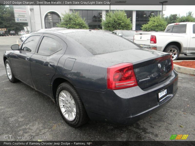 Steel Blue Metallic / Dark Slate Gray/Light Slate Gray 2007 Dodge Charger