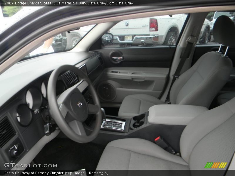 Steel Blue Metallic / Dark Slate Gray/Light Slate Gray 2007 Dodge Charger
