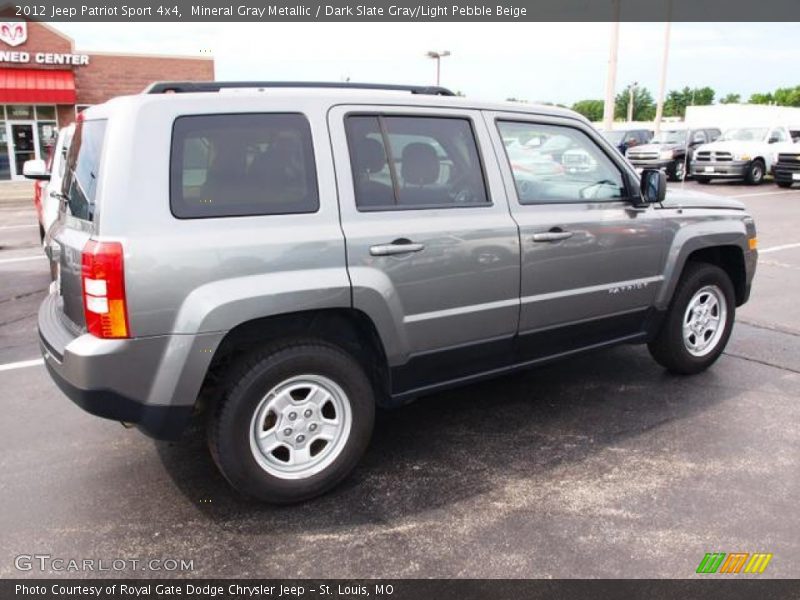 Mineral Gray Metallic / Dark Slate Gray/Light Pebble Beige 2012 Jeep Patriot Sport 4x4
