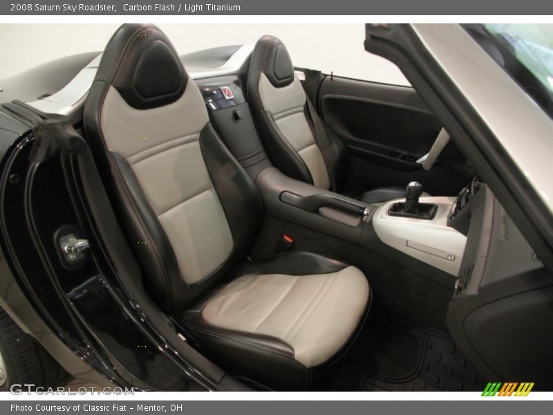 Front Seat of 2008 Sky Roadster