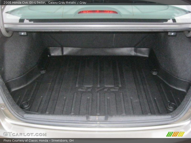 Galaxy Gray Metallic / Gray 2008 Honda Civic EX-L Sedan