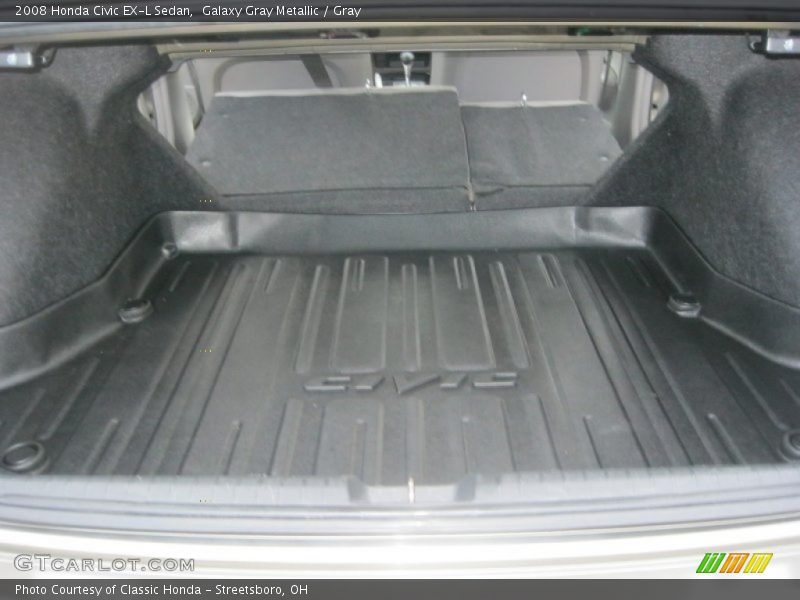 Galaxy Gray Metallic / Gray 2008 Honda Civic EX-L Sedan