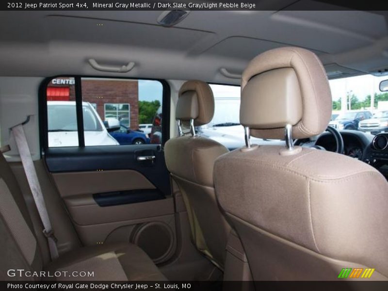 Mineral Gray Metallic / Dark Slate Gray/Light Pebble Beige 2012 Jeep Patriot Sport 4x4