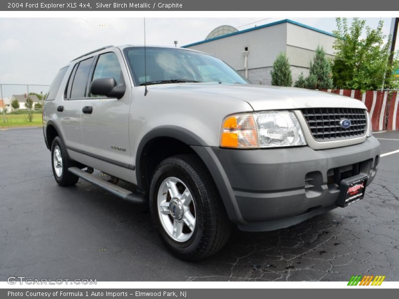 Silver Birch Metallic / Graphite 2004 Ford Explorer XLS 4x4