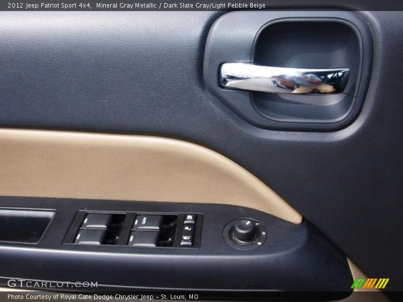 Mineral Gray Metallic / Dark Slate Gray/Light Pebble Beige 2012 Jeep Patriot Sport 4x4
