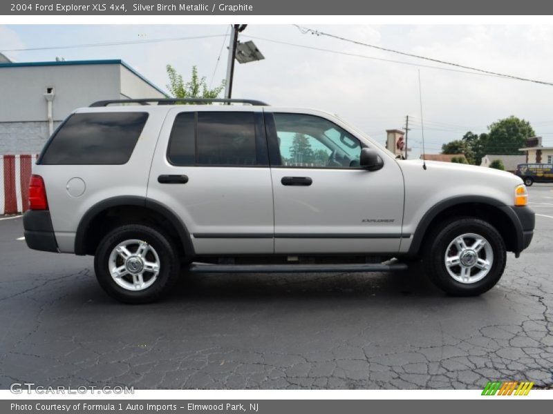 Silver Birch Metallic / Graphite 2004 Ford Explorer XLS 4x4