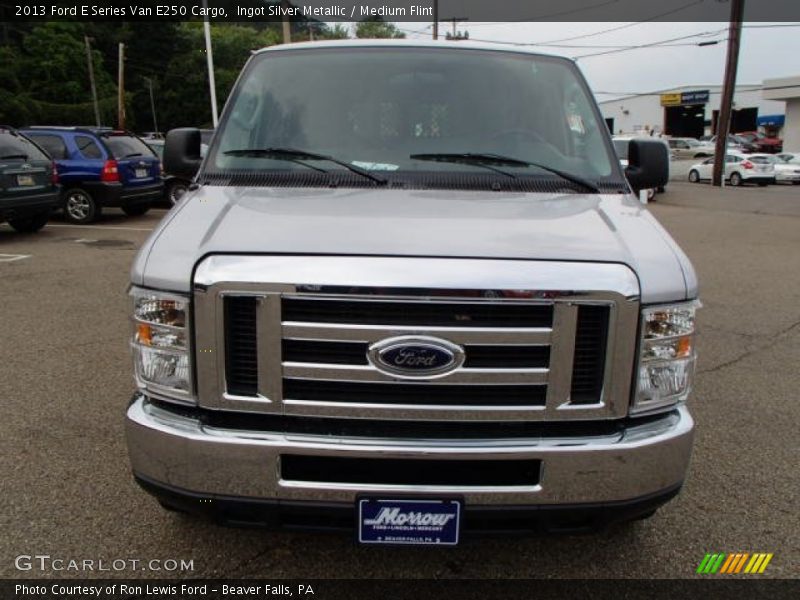Ingot Silver Metallic / Medium Flint 2013 Ford E Series Van E250 Cargo