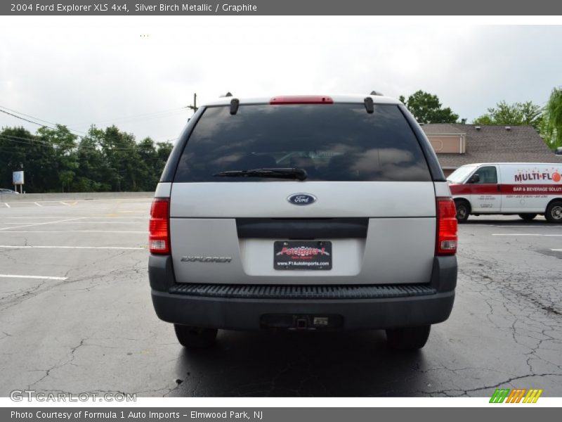 Silver Birch Metallic / Graphite 2004 Ford Explorer XLS 4x4