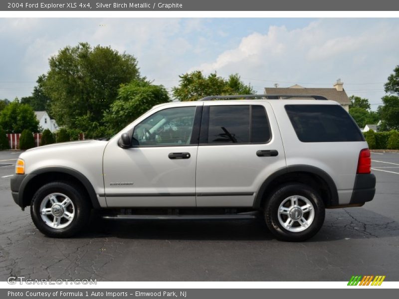 Silver Birch Metallic / Graphite 2004 Ford Explorer XLS 4x4